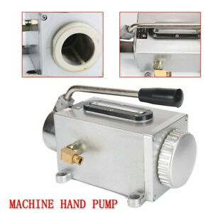 Lubrication Machine Hand Pump Manual Milling Oil Pump 116x160x200mm 1PC Durable