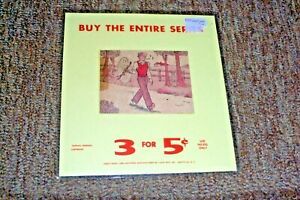1939 Criss Cross Card Machines Cards  3 for 5 cents.