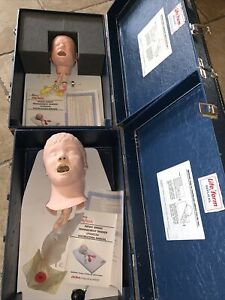 Nasco Life form Replicas Infant Airway Trainer Lot Of 2