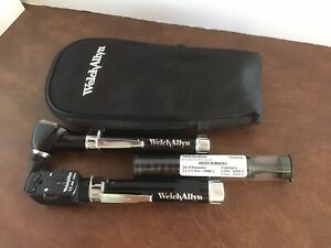 Welch Allyn 2.5V - Pocketscope Diagnostic Set - Otoscope &amp; Ophthalmoscope &amp; Case