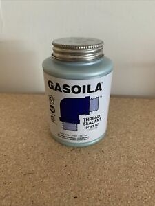 Gasoila SS08 Soft-Set Pipe Thread Sealant with PTFE Paste, Non Toxic 1/2 Pint