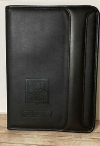 “Built Ford Tough F-150” Logo Portfolio Planner ~ LEED’S Black DuraHyde ~EUC