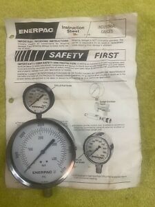 ENERPAC PRESSURE GAUGE (0 - 6000PSI)