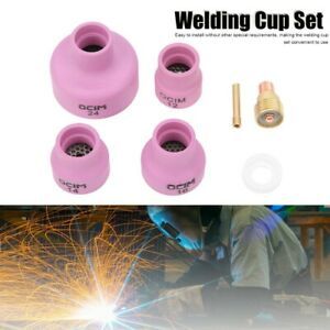 Kit 12/14/16/24 Ceramic Welding Cup Set WP9/20 1.6 With Chuck High Quality