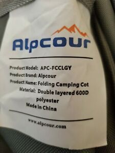 Alpcour Foldable camping Cot