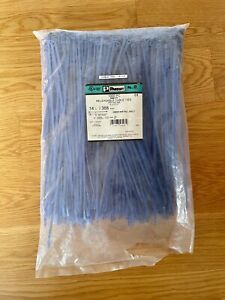 PRT4S-M6 Cable Tie, Releasable, Standard, Nylon 6.6, 14.5 L, Blue QTY=783 + 25