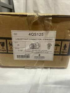 Emerson 4QS125 Liquidtight Connector 1-1/4” - LOT OF 25