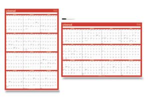 2022 ERASABLE WRITE ON WIPE OFF VERTICAL HORIZONTAL WALL CALENDAR 71004 24 x 36