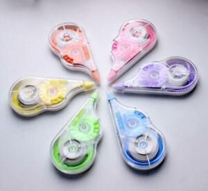 Wholesale 6PCS M White Out Correction Tape School Office Stationery Xmas Gift