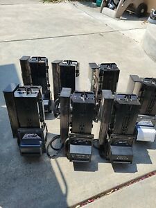 Coinco BA30B Dollar Bill Acceptor Validator  PARTS OR REPAIR Lot of 7