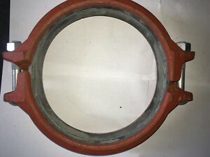 VICTAULIC Firelock 8&#034; PIPE COUPLING 8/219.1-009N Clamp Conduit Fire Sprinkler ++