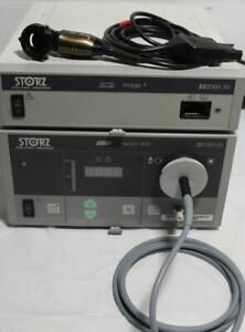 Storz 222000 20 image1 hub, 22220131 P3 camera head, 201331 20 light sources