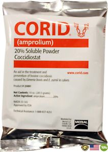 Huvepharma Corid 20% Soluble Powder for Calves