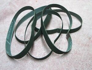 10 NORTON  SILICON CARBIDE SANDING BELTS 1/2x12   120 GRIT