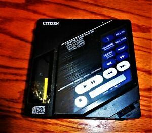citizen compact disc player cbm1000