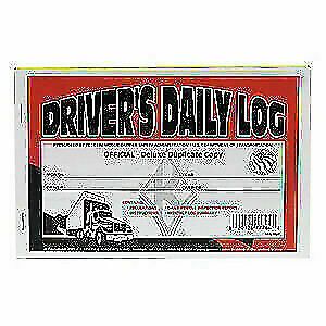 5 BOOKS J.J. Keller Driver&#039;s Daily Log Book with Simplified DVIR (8527)