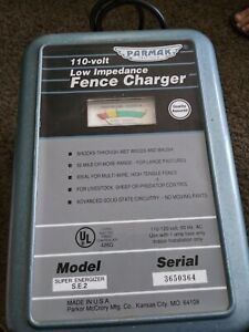 Vintage 1992 parmak precision super energizer fence charger S.E. 2