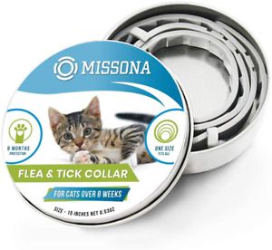 Misona Cat Collar for 8-Month Validity Period Adjustable Collars for Cat Kitten