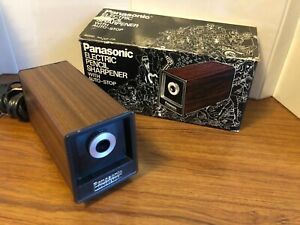 Panasonic Electric Pencil Sharpener KP-77A - Tested and Working, Original Box