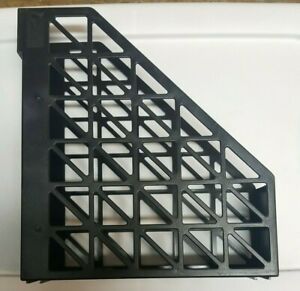 Fellowes Plastic Black Magazine Holders; Stock #04674; Office Supplies