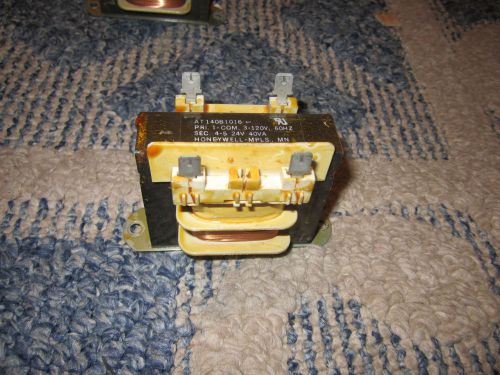 Honeywell Transformers  AT140B1016 PRI 3-120V SEC 4-5  24VAC 50-60HZ 40VA