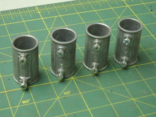 Steel city tk-222 emt set screw coupling 3/4&#034; (qty 4) #56758 for sale