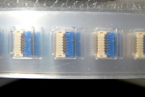 100 pcs ffc/fpc connectors 6-pos jst 06fhsy-rsm1-gan-tb for sale