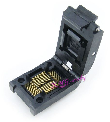 IC51-0644-824-5 0.8mm QFP64 TQFP64 FQFP64 QFP Adapter IC test Socket Yamaichi
