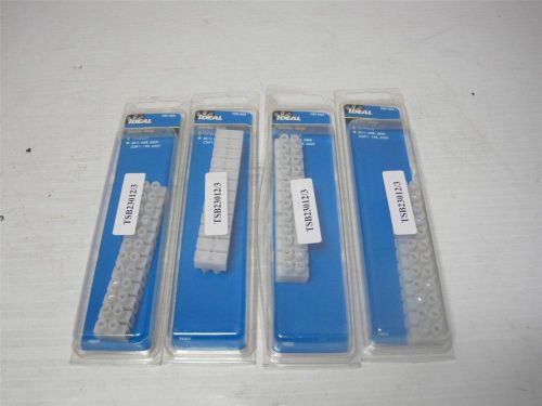 7979 Lot(4) Ideal Barrier Strips 12 Circuit P/N: 89-608 FREE Shipping Conti USA