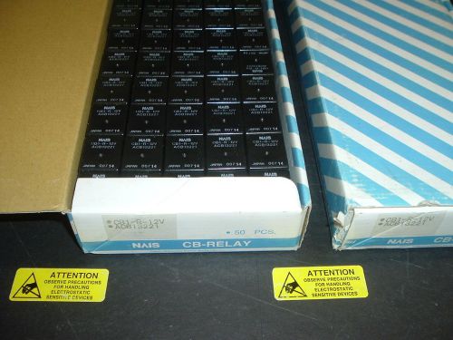Cb1-r-12v  relay lot qty of 50 new units for sale