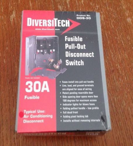 DDS-30  Pull-Out Disconnect Switch  30amp Fusible