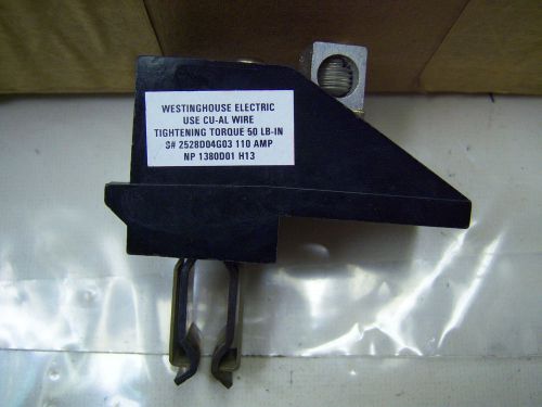 (7554) cutler hammer bus plug neutral stab assembly 110 a pwn110 for sale