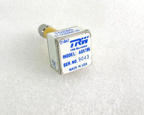 TRW A9X195 Detector Limiter 5999-00-007-8681 Gold RF SMA/Male Connector