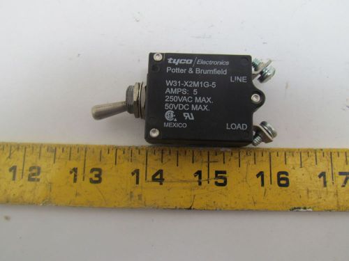 Tyco w31-x2m1g-5 5amp 250vac 50vdc on off toggle switch for sale