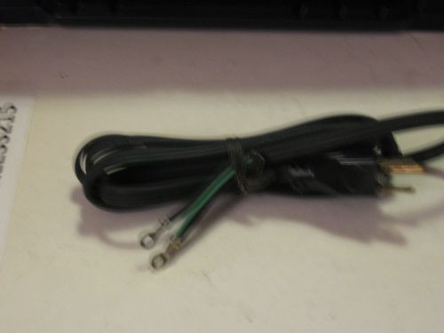 6&#039; 18/3 tool and heater cord 3 prong cable 2 wire + ground (ul)  w/eyelet for sale