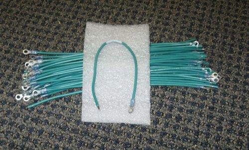 Ground Wire Pigtail 14 AWG Ring Terminal 100 CT