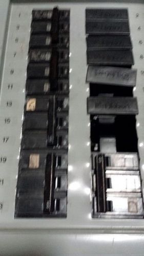 Main circuit breaker panel board- ge for sale