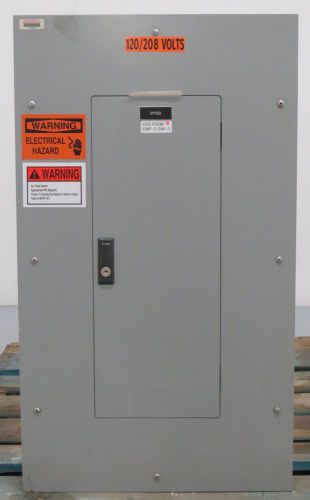Westinghouse prl1 100a amp 208/120v-ac breaker distribution panel b293955 for sale