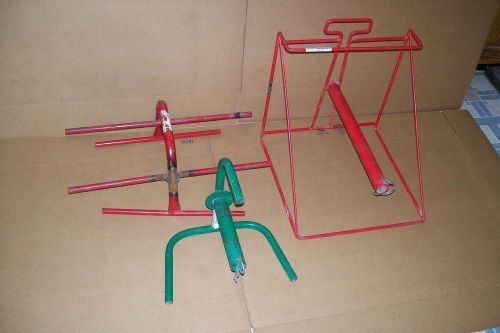 Lot of 3 Cable Caddy Wire Racks Greenlee Tomlinson