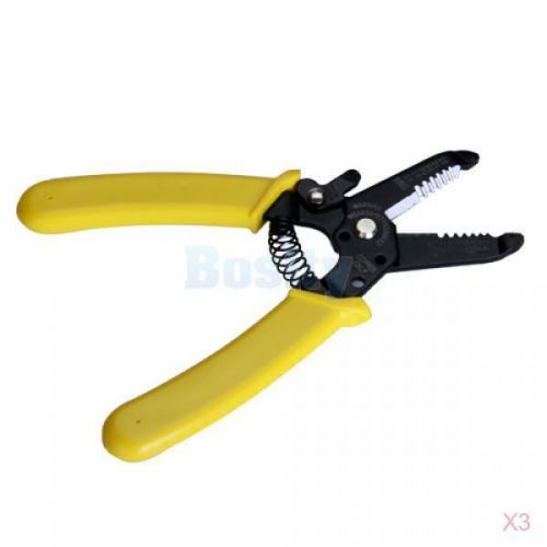 3x Portable Precision Wire Stripper Cutter Plier Hand Tool