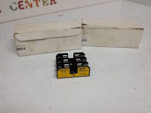 LOT 9 BUSS TRON FUSE BLOCKS BM6033PQ