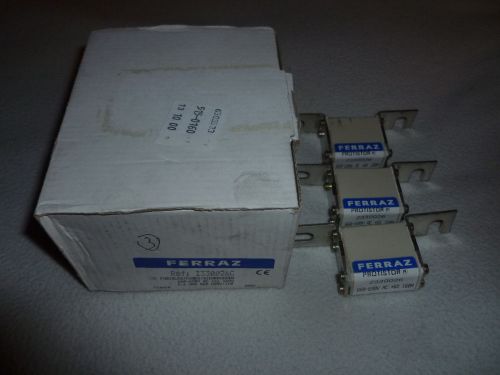 3x new nib ferraz protistor fuses lot z330026c 660v-690v ac 160a 160 amp fuse &gt; for sale