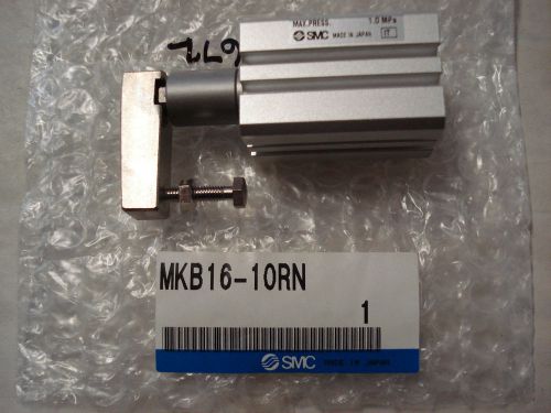 SMC MKB16-10RN ROTARY CYLINDER,1.0.MPA 16MM BORE 10MM LEFT CLAMP STROKE
