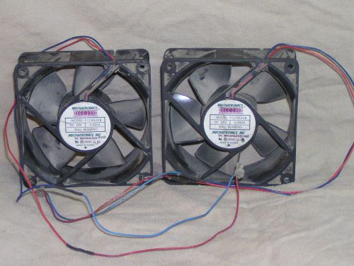 DC Axial Fan brushless 24Volts dc 2 pc