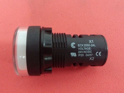 Automation Direct 22mm Indicator Light ECX 2055-24L (white)