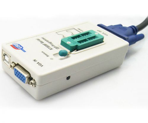 RT809F USB EPROM FLASH VGA Serial ISP Programmer LCD Serial ISP PC Repair Tools