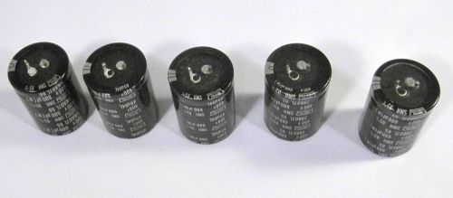 Lot of 5 nippon radial electrolytic capacitors 400v 680uf 49a04l 28b07l 5na07l for sale