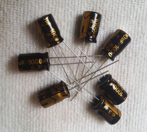 20pcs new 470uf 16v electrolytic capacitor 8x12 radial high frequency for sale