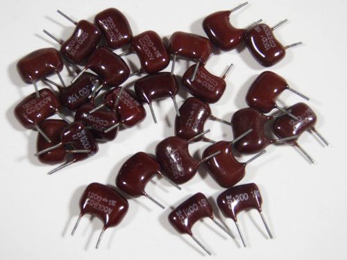 Silver mica capacitors  1200 pf qty 25 for sale