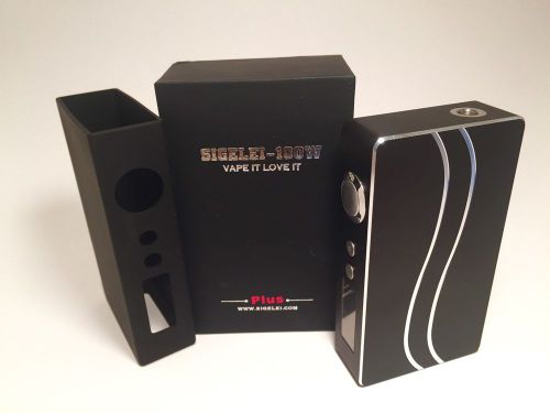 AUTHENTIC sigelei 100 watt PLUS, includes FREE gel case (USA SELLER) Box Mod